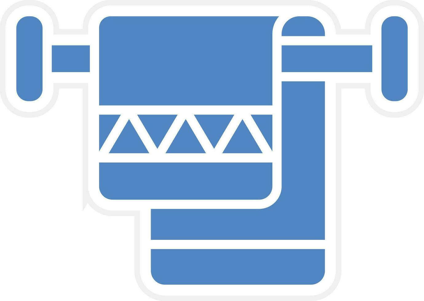 Towel Rack Vector Icon
