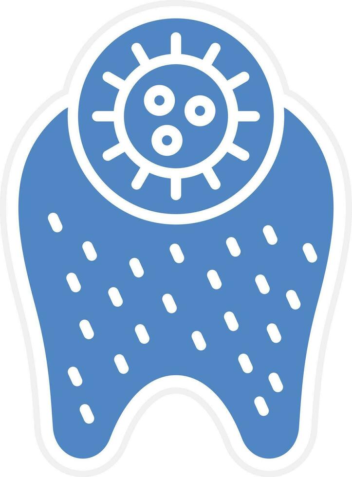 Tooth Infection Vector Icon