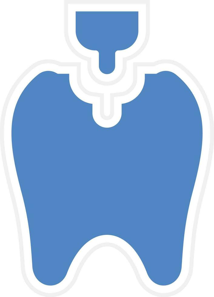 Dental Filling Vector Icon