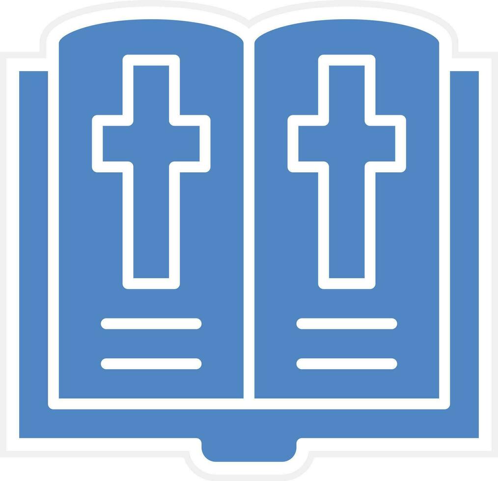 icono de vector de biblia