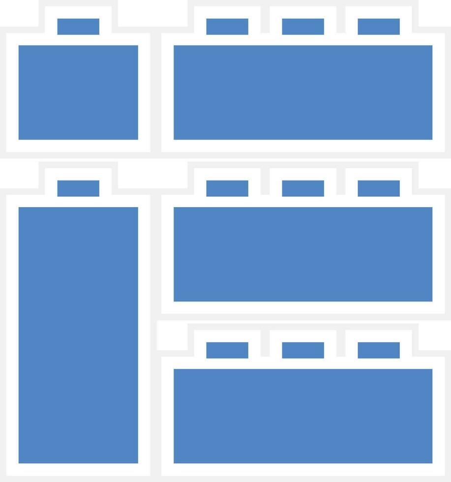 Blocks Vector Icon