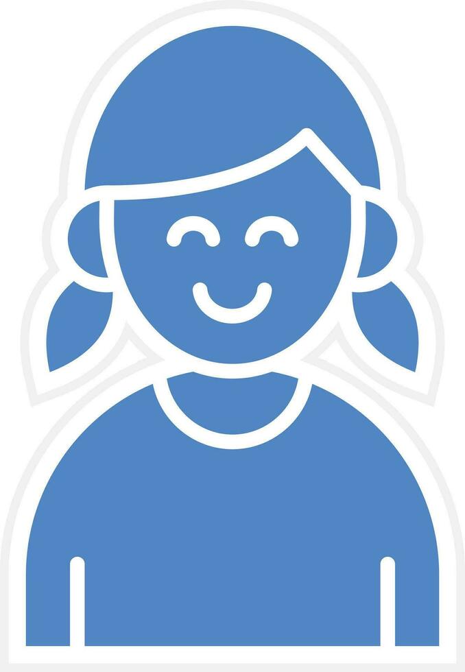 Girl Vector Icon
