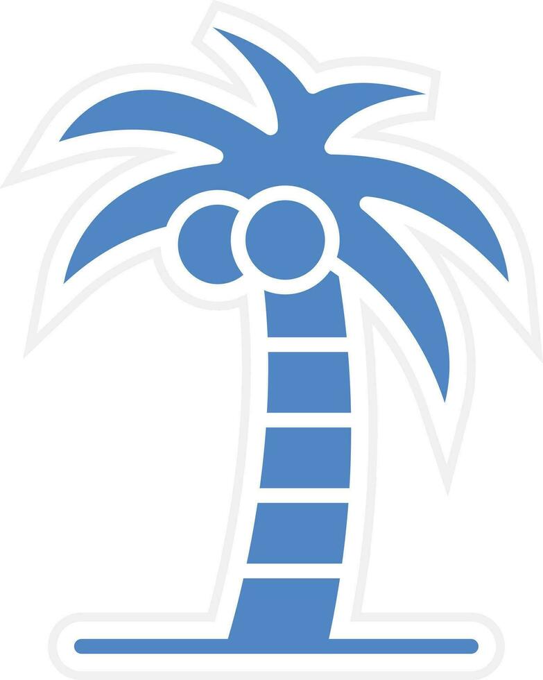 Coconut Tree Vector Icon