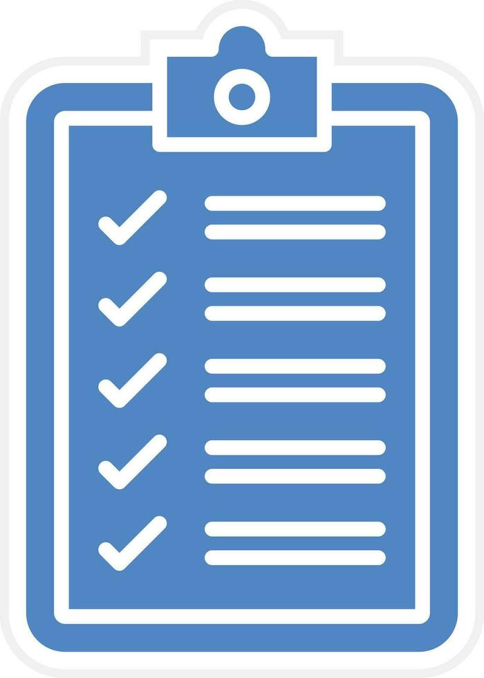 Tasks Vector Icon