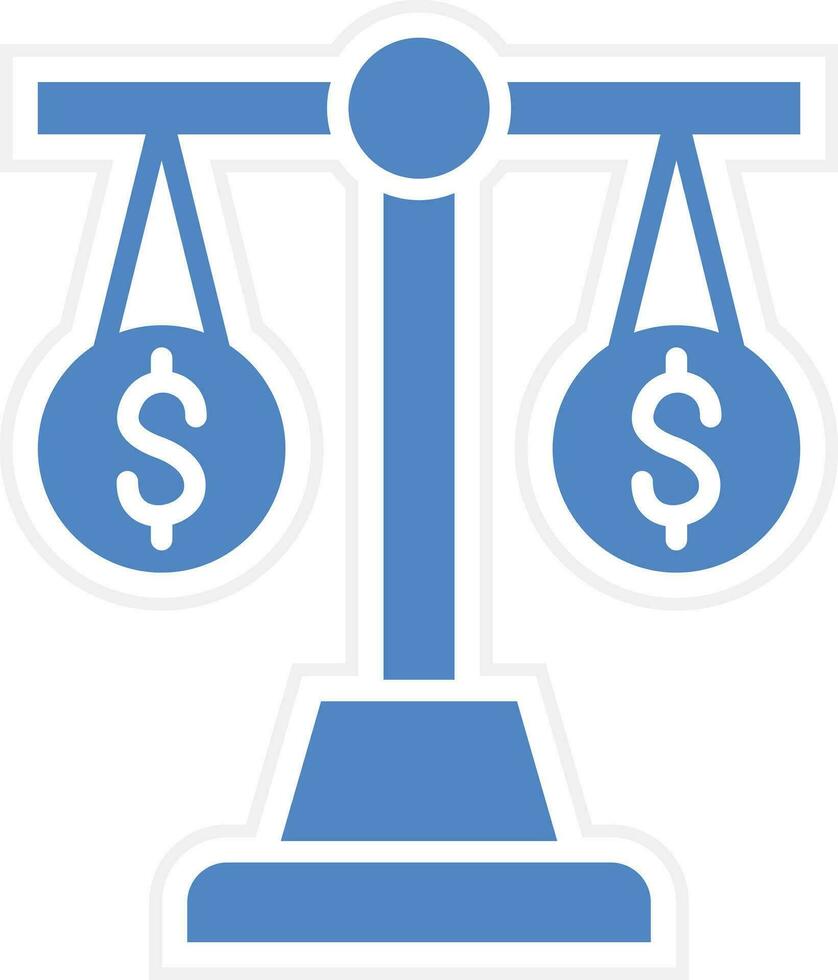 Money Scale Vector Icon