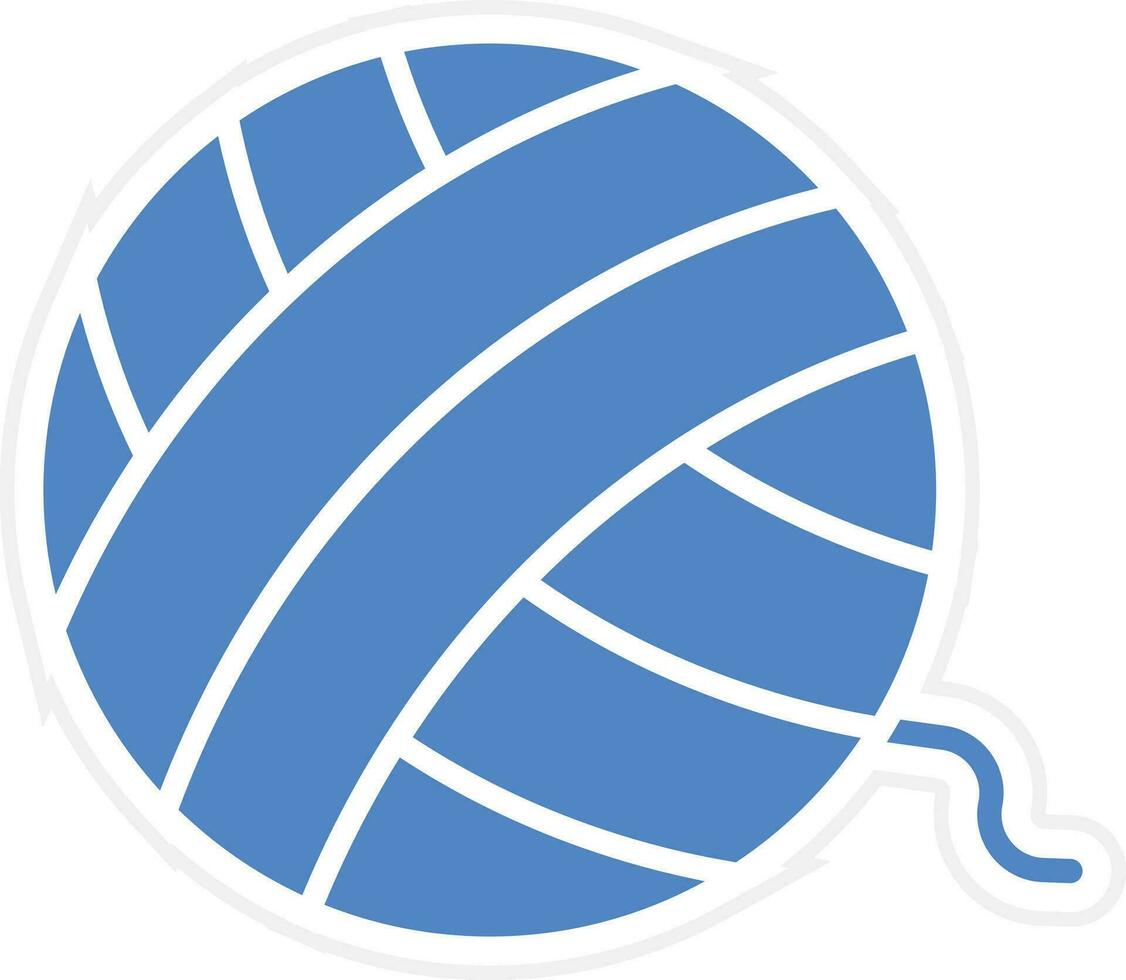 Yarn Ball Vector Icon