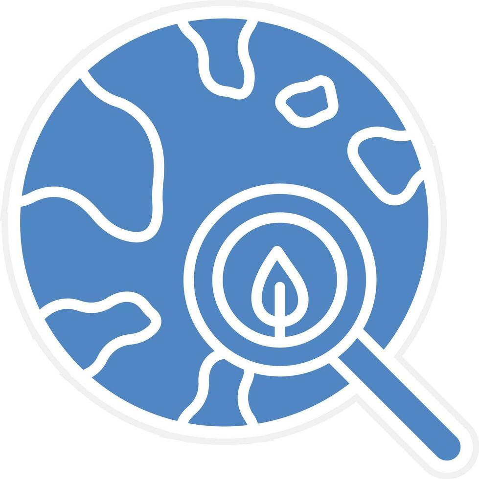 Global Research Vector Icon