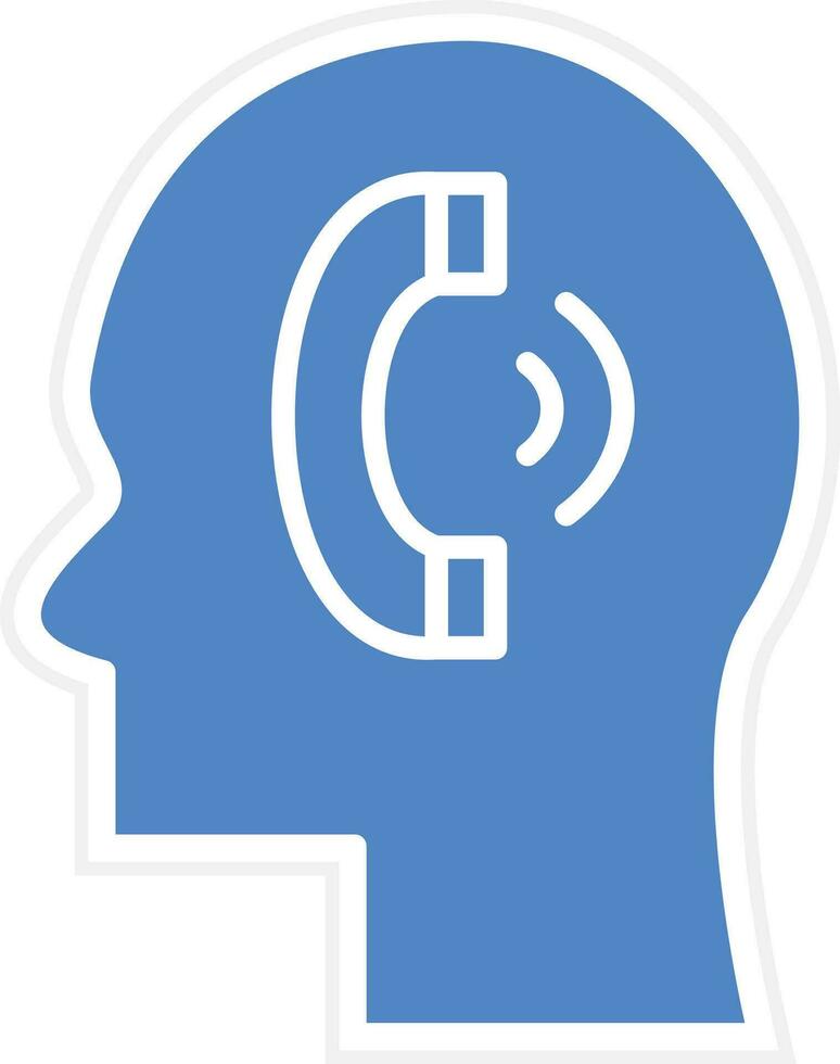 Help Line Vector Icon