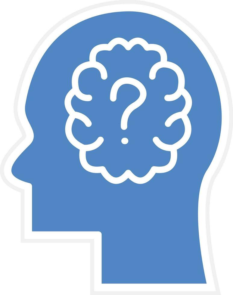 Mental Disorder Vector Icon