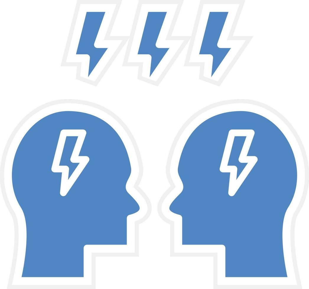 Conflict Vector Icon