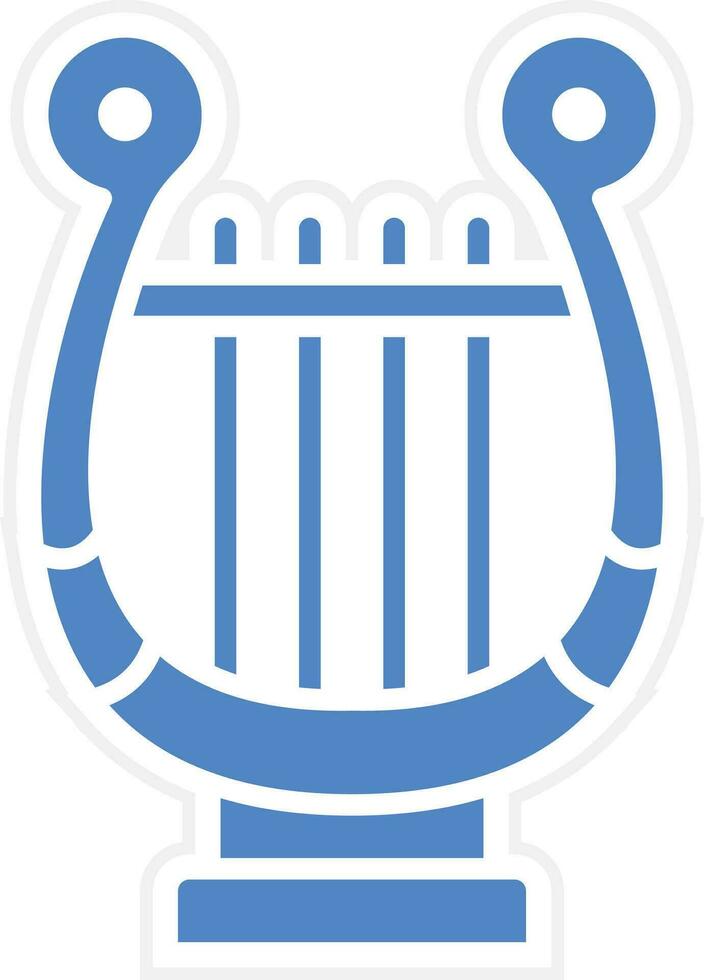 Lyre Vector Icon