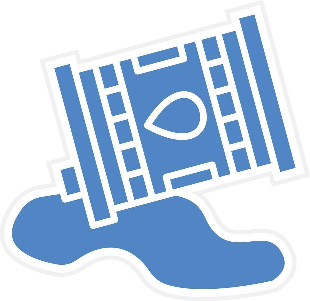 Oil Spill Vector Icon