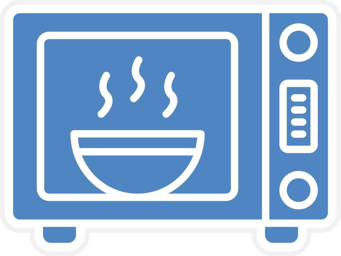 Microwave Oven Vector Icon