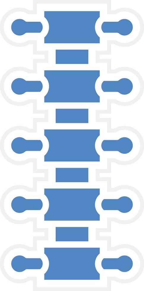 Dorsal Spine Vector Icon