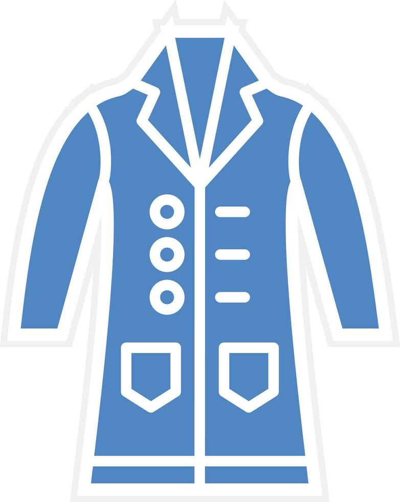 Lab Coat Vector Icon