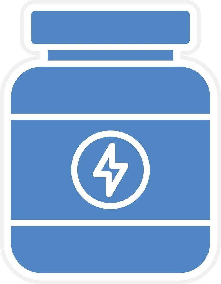Protein Powder Vector Icon