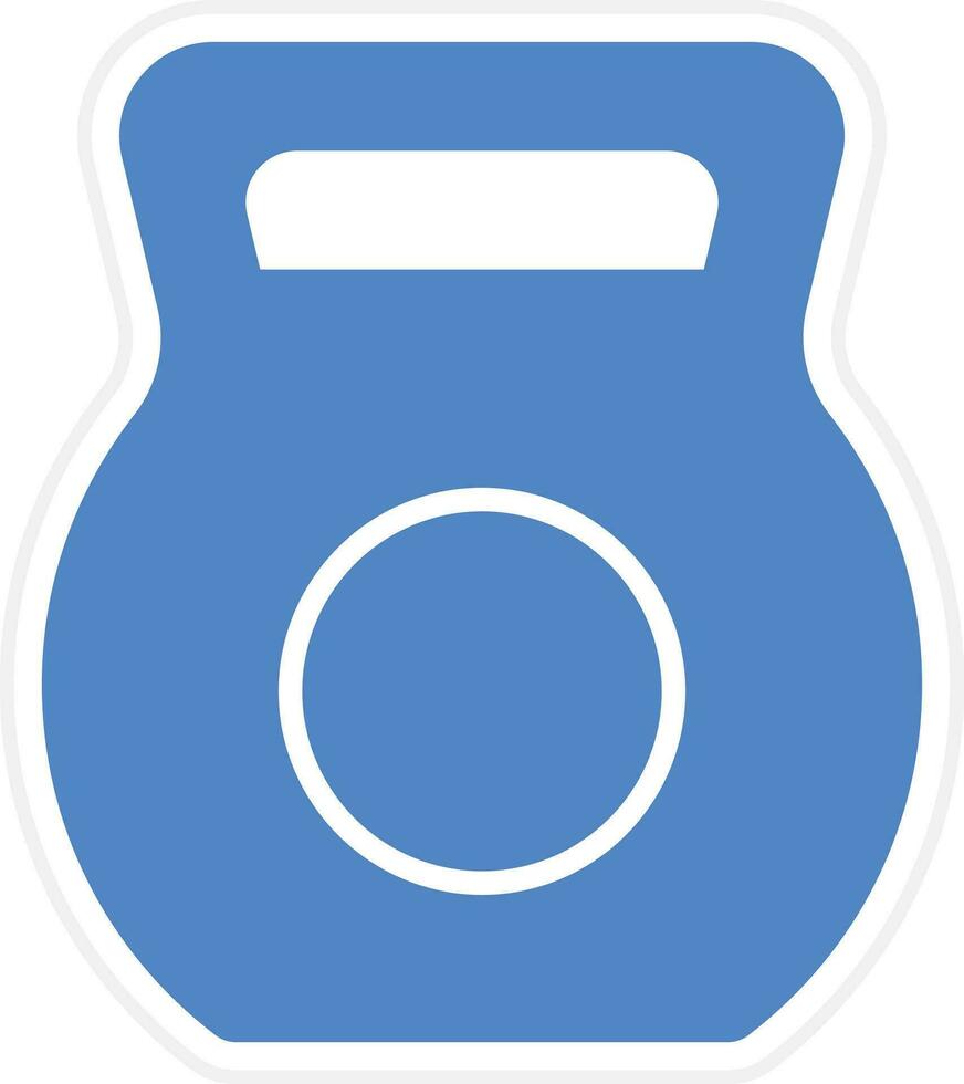 Kettlebell Vector Icon