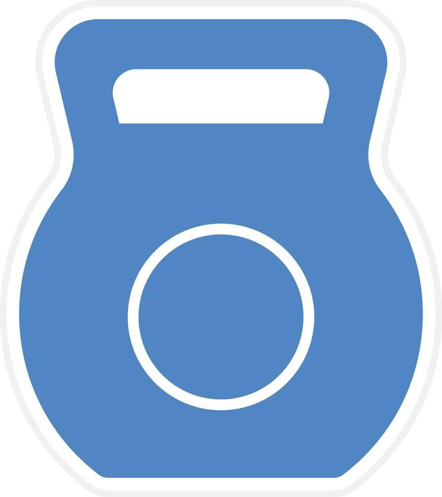 Kettlebell Vector Icon