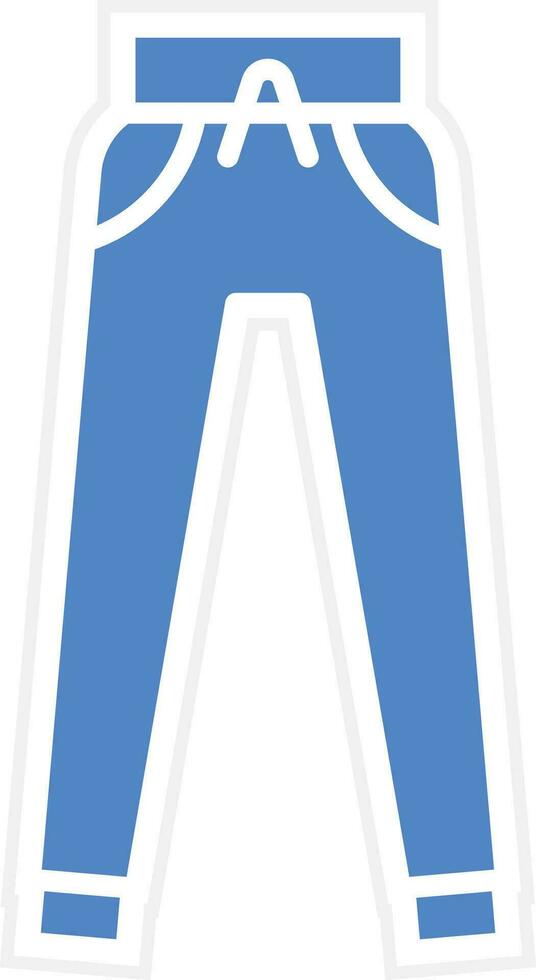 Sweat Pants Vector Icon