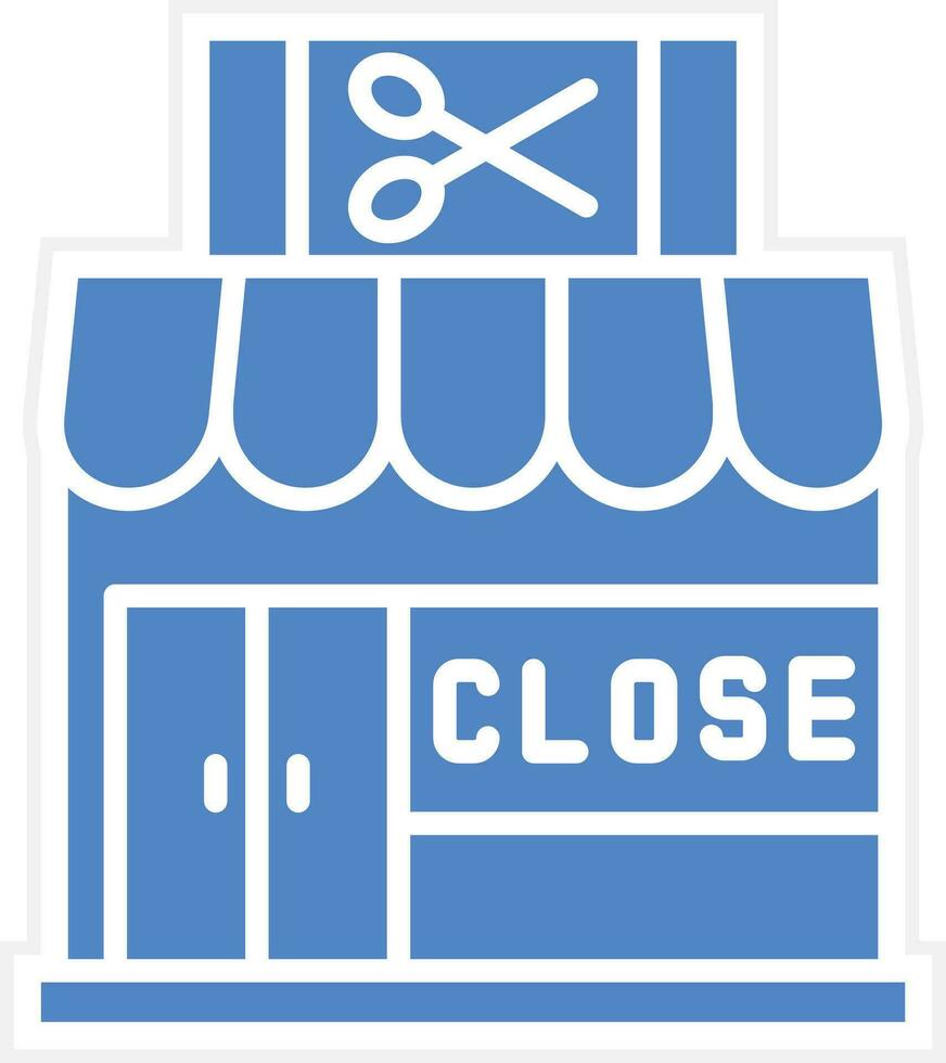 Close Shop Vector Icon