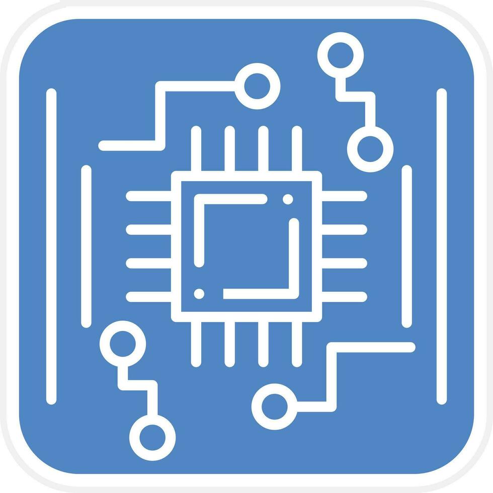 Circuit Board Vector Icon