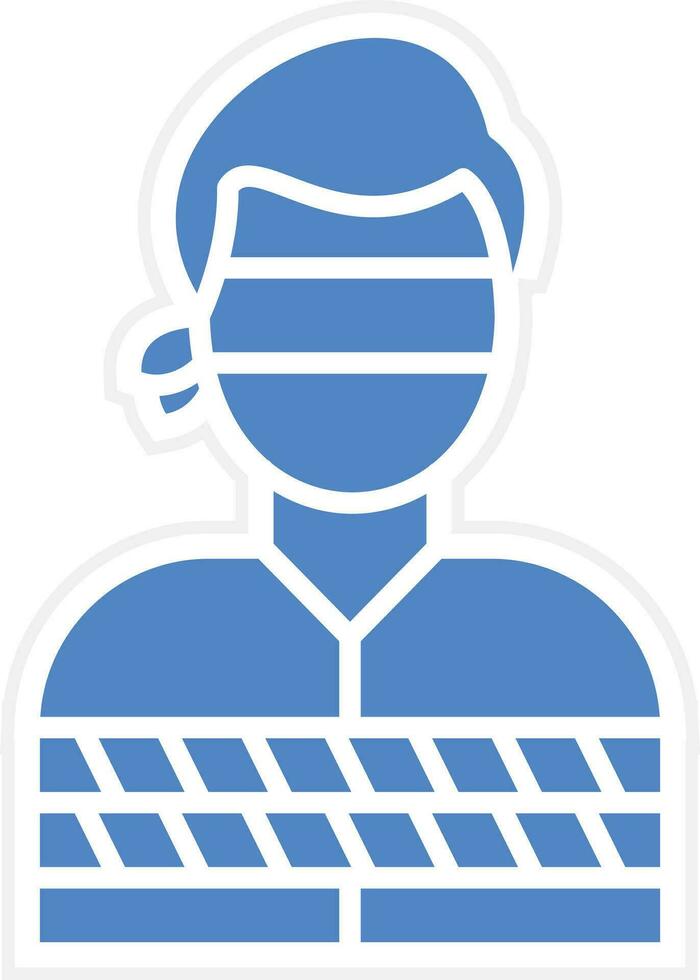 Hostage Vector Icon
