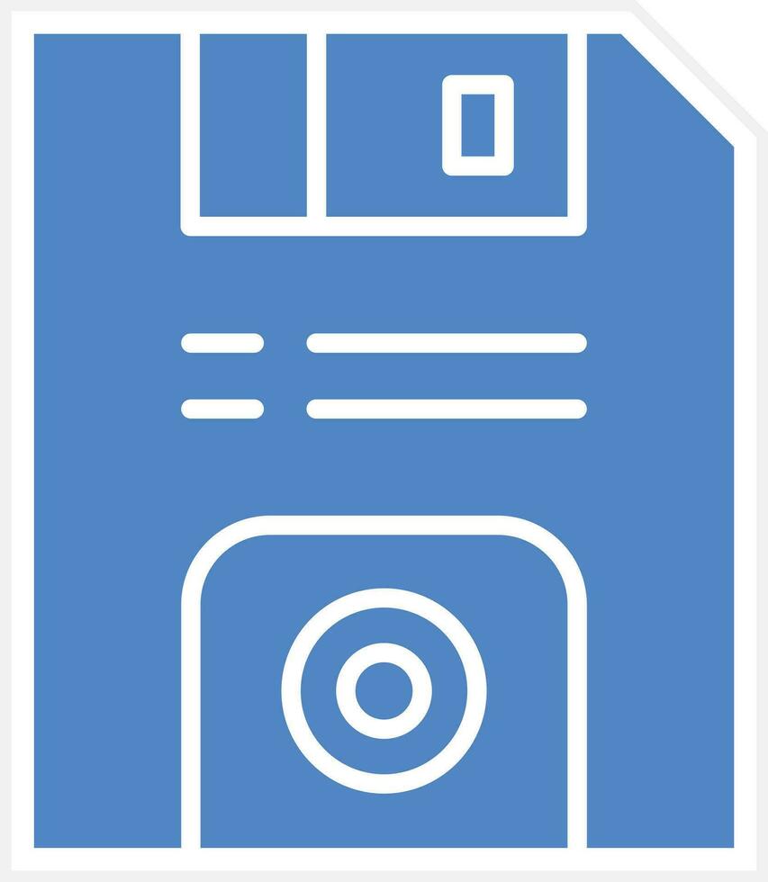 Floppy Disk Vector Icon