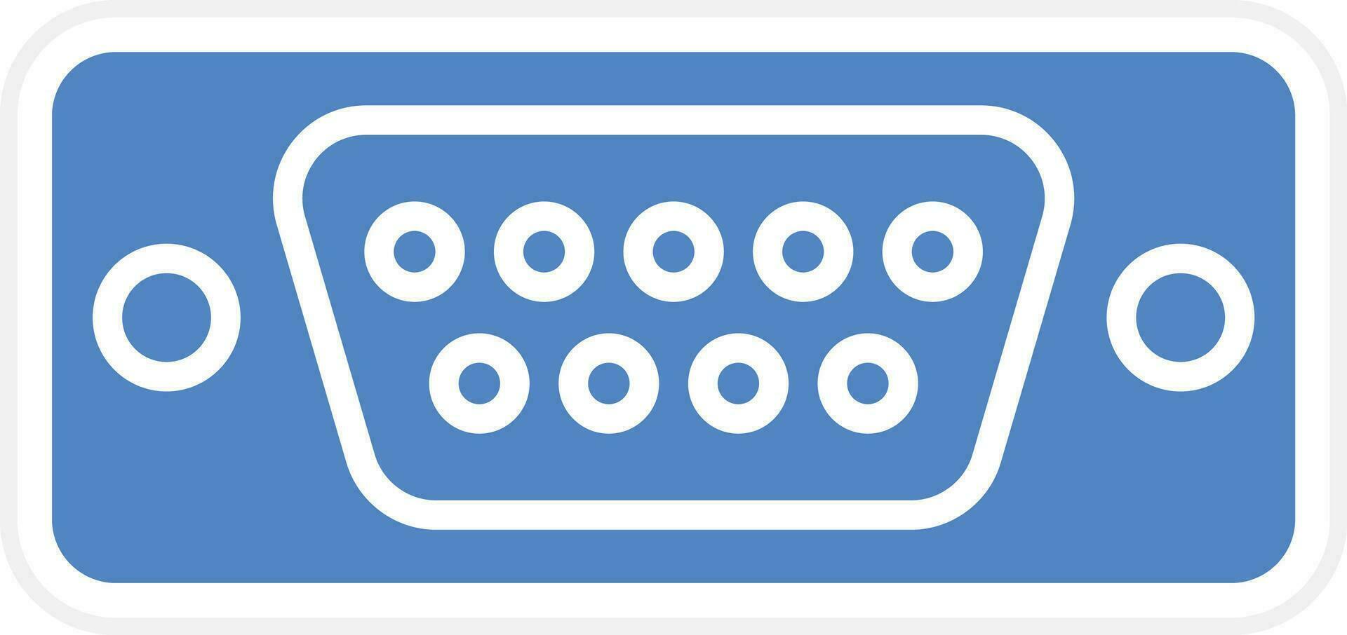 Vga Port Vector Icon