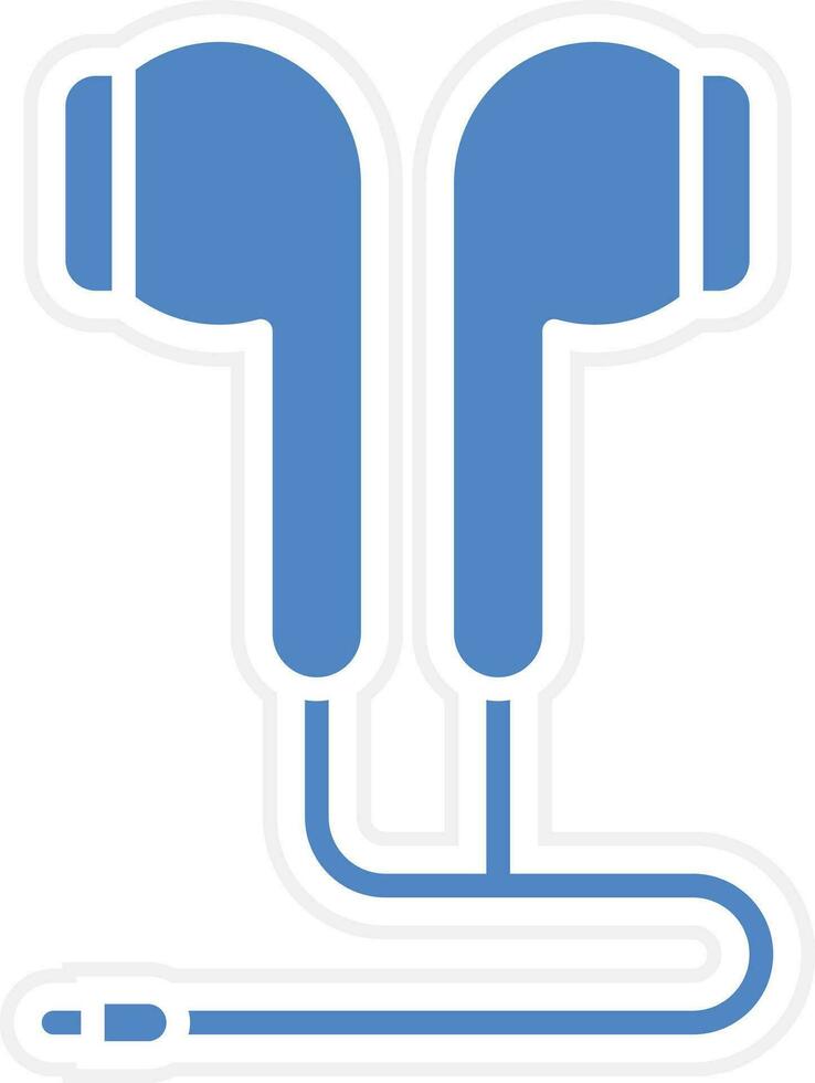 Earphones Vector Icon