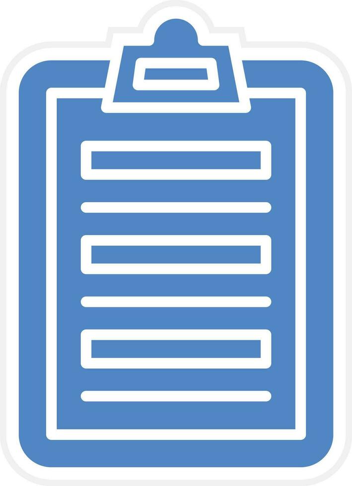 Clipboard Vector Icon