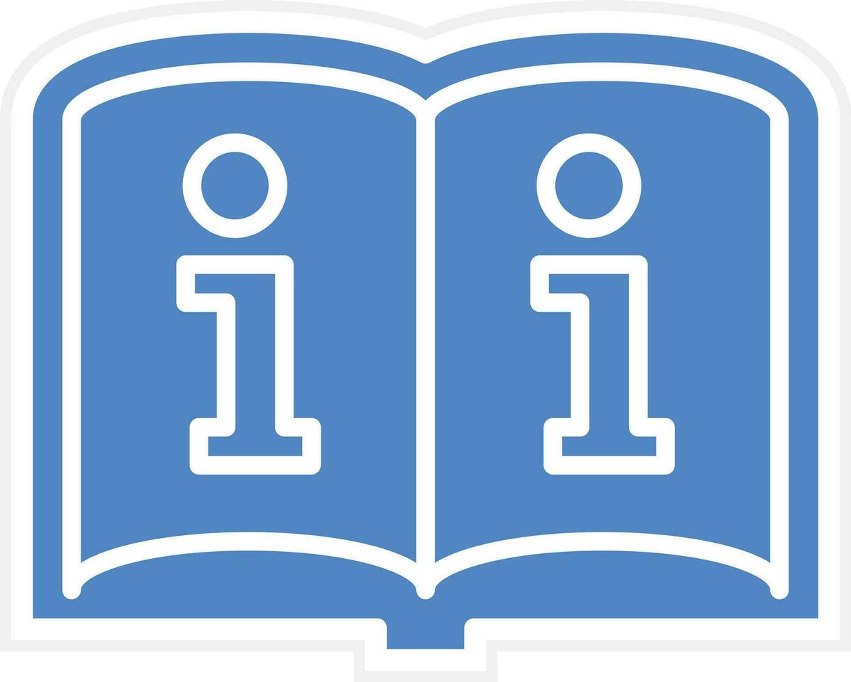 Book Information Vector Icon