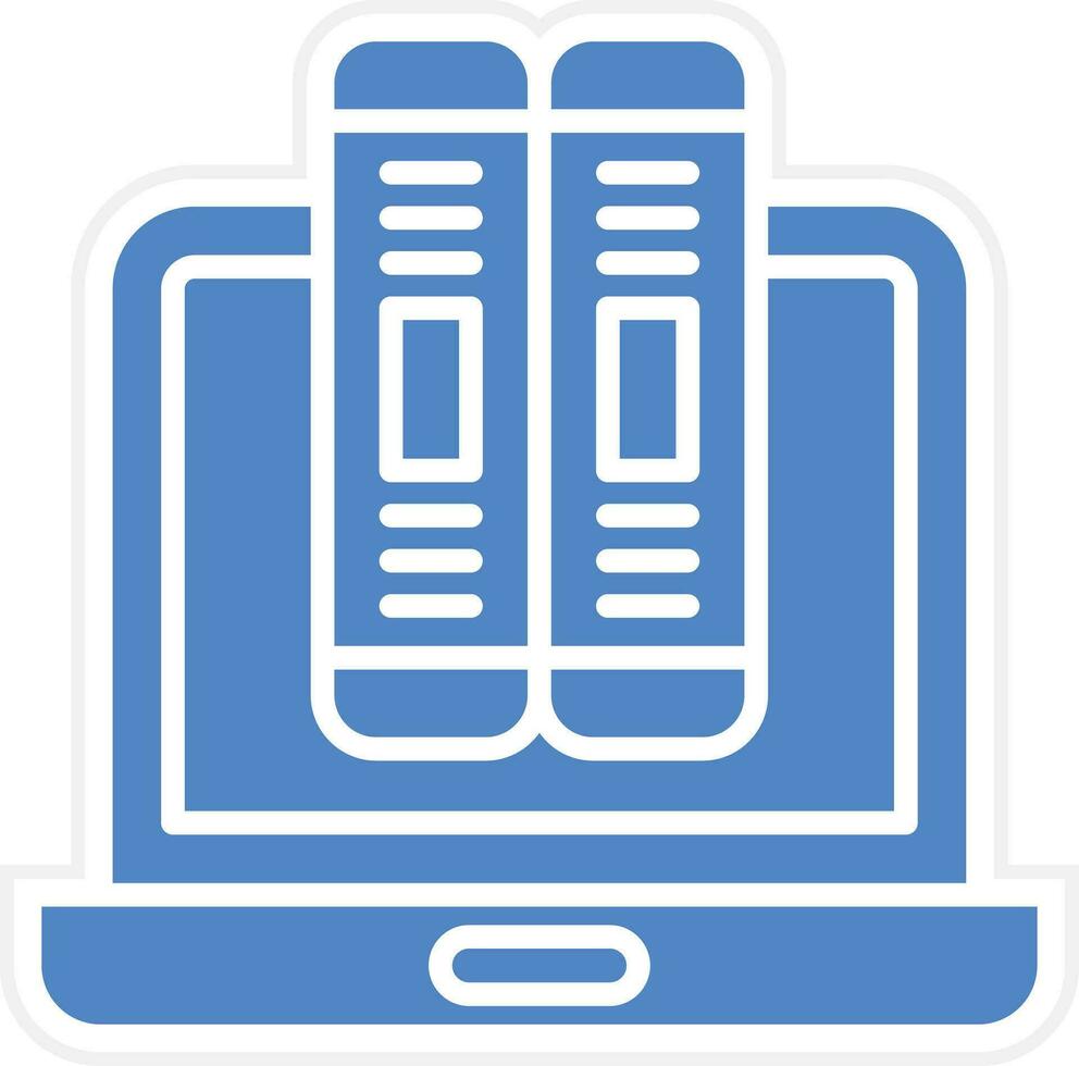 Online Library Vector Icon