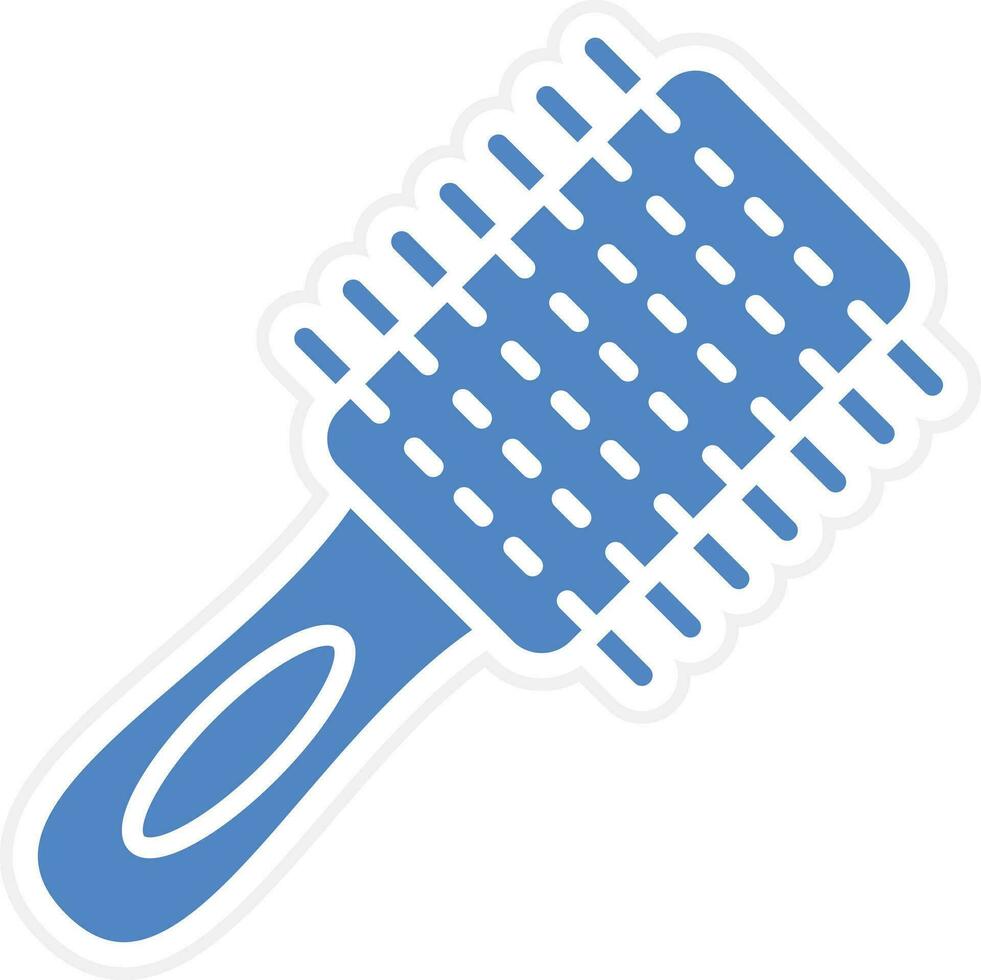 Hair Brush Vector Icon