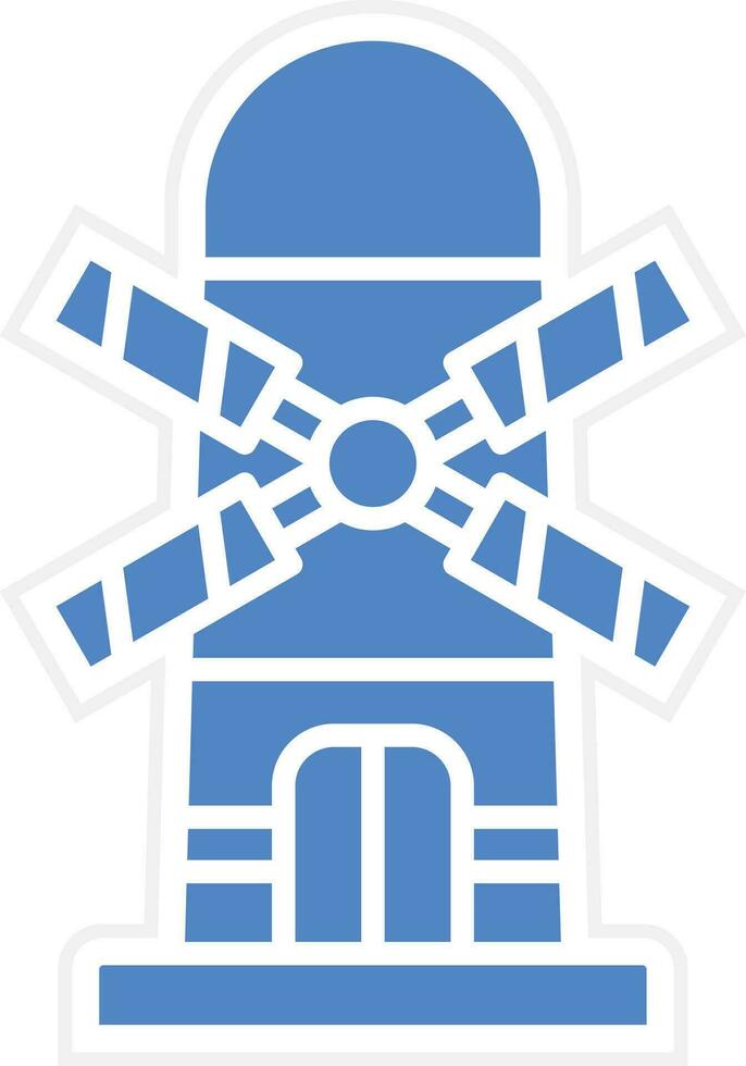 Windmill Vector Icon