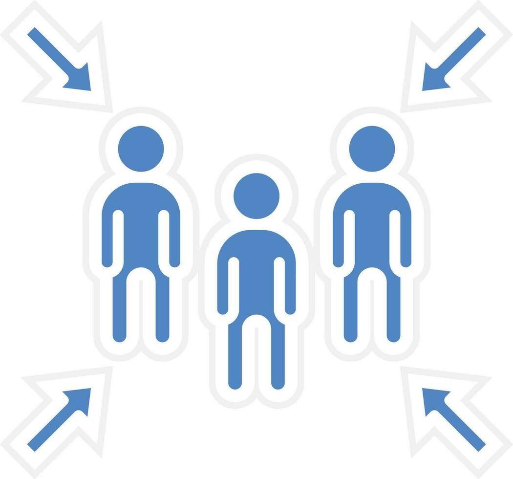 Meeting Point Vector Icon