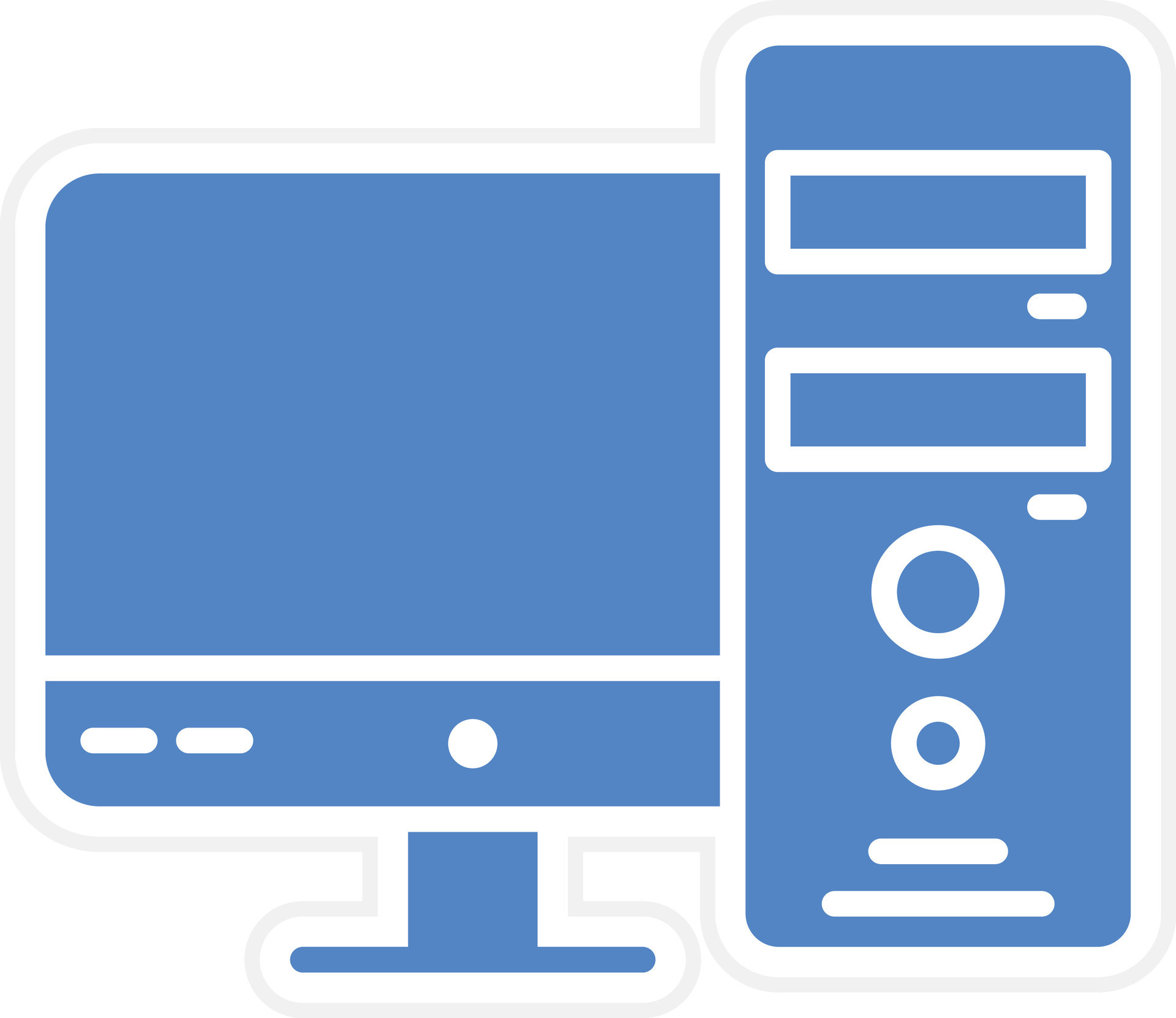 Computer Tower Vector Icon 31876563 Vector Art at Vecteezy