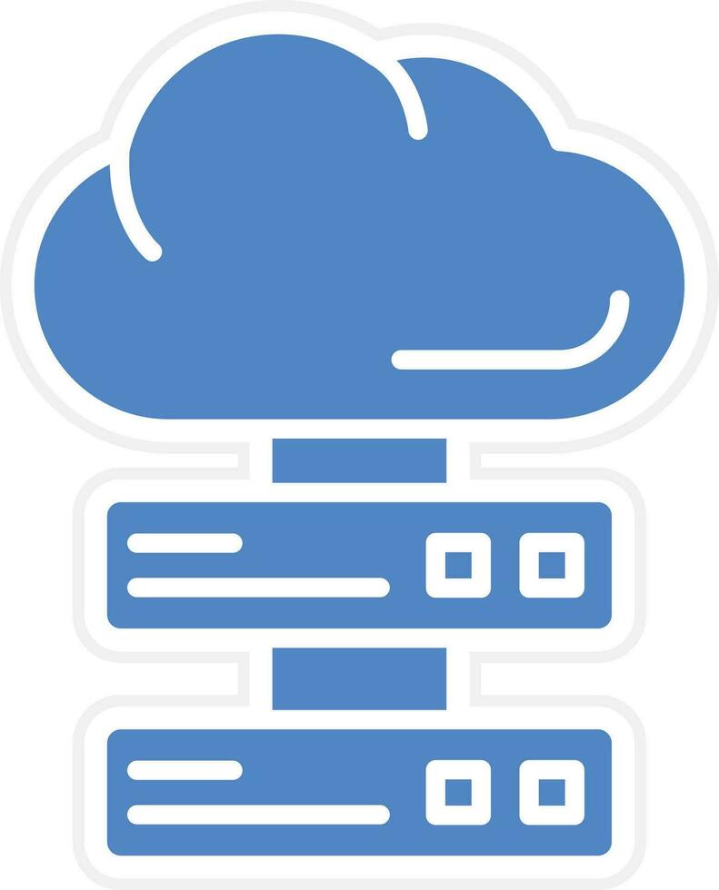 Cloud Storage Vector Icon