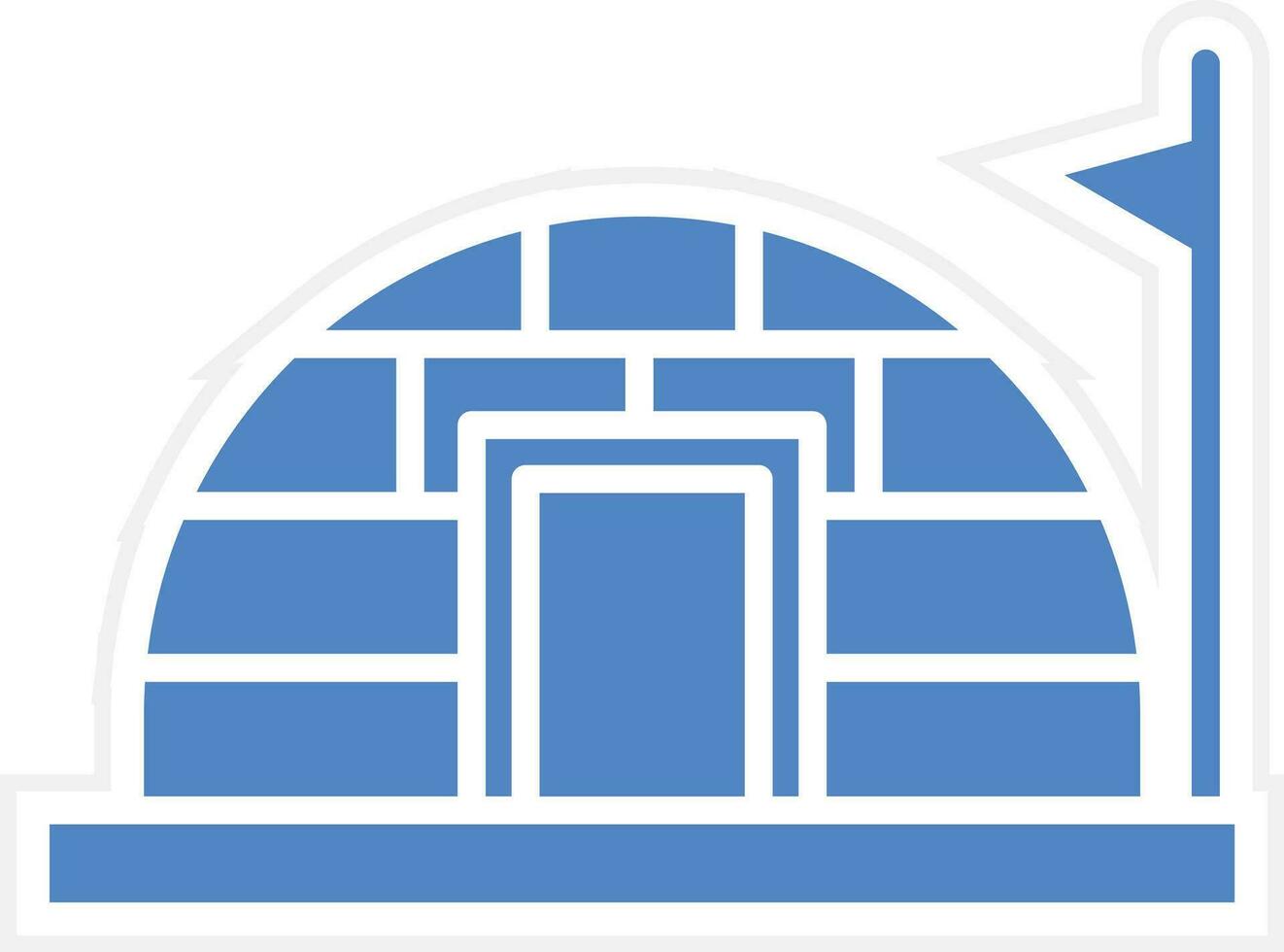Igloo House Vector Icon