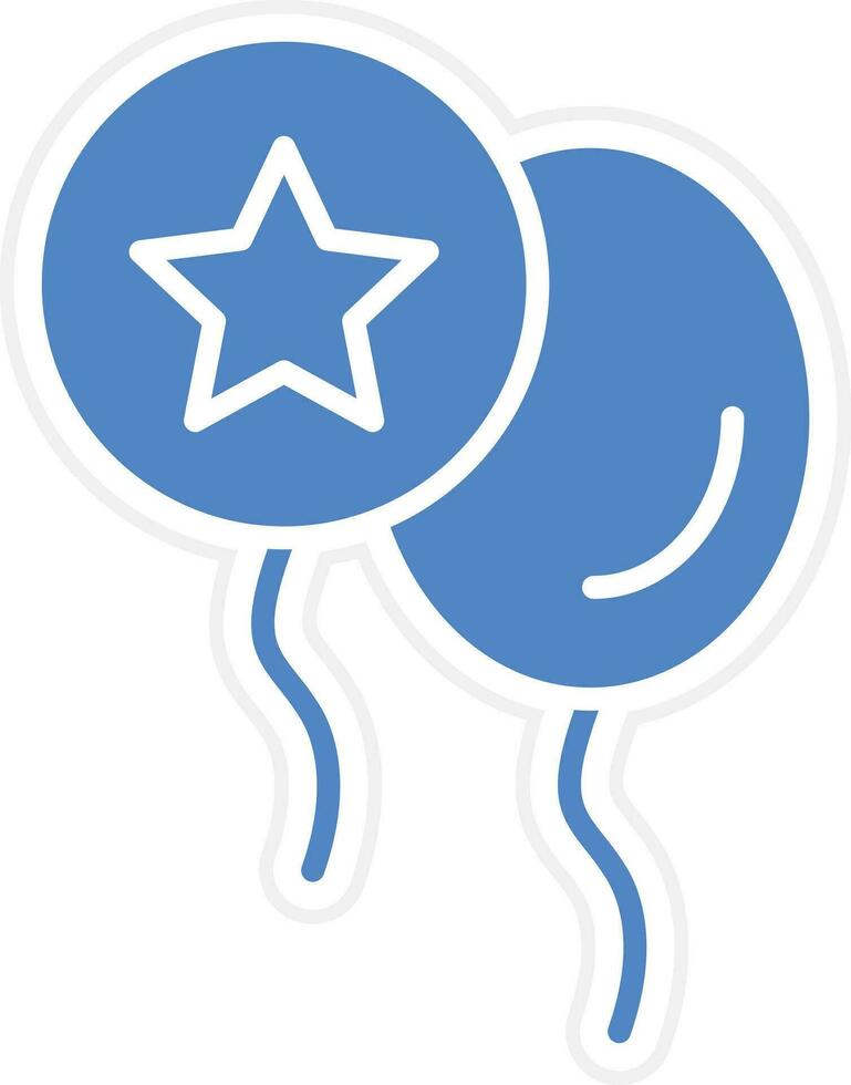 Balloons Vector Icon