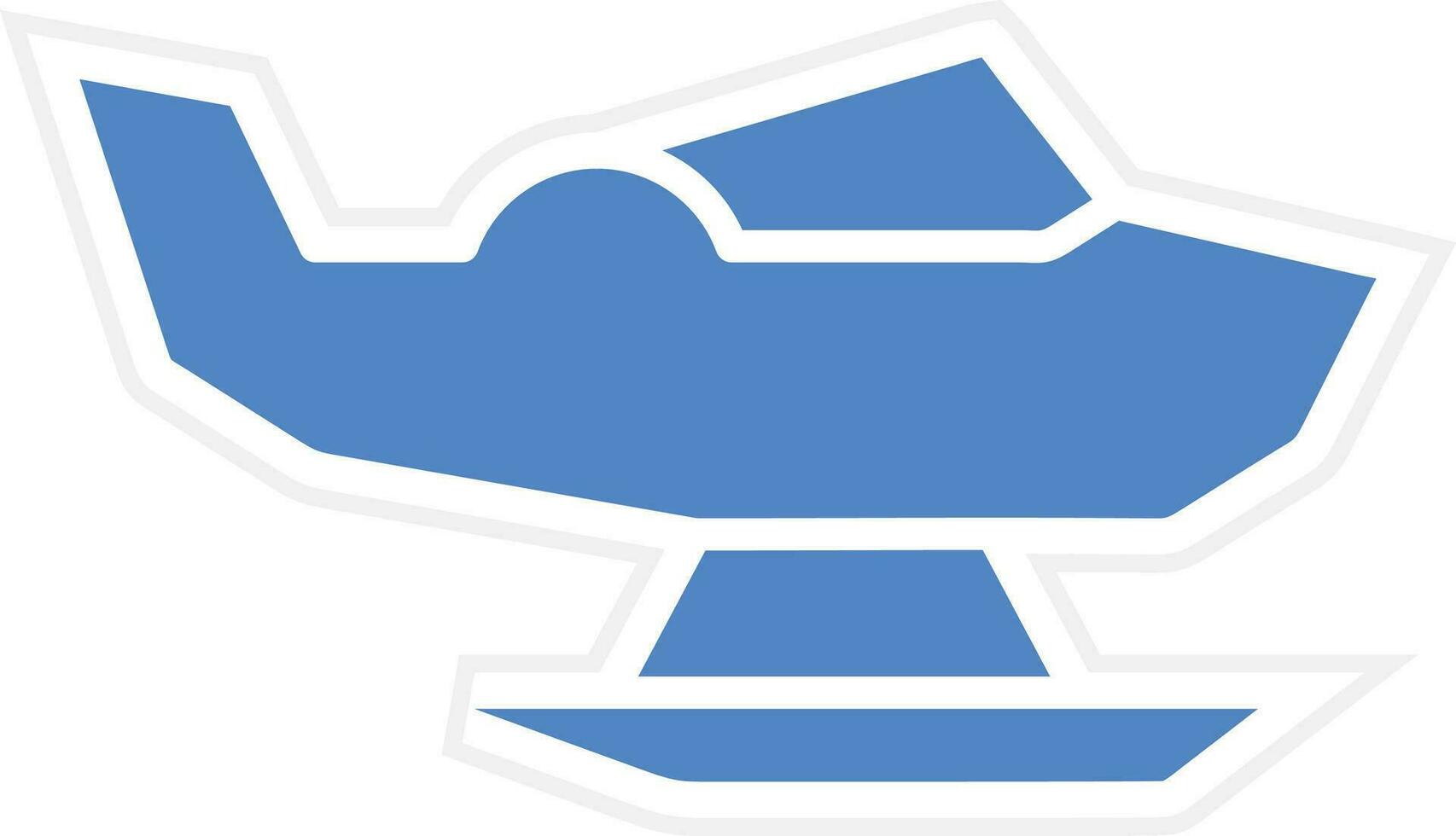 Seaplane Vector Icon