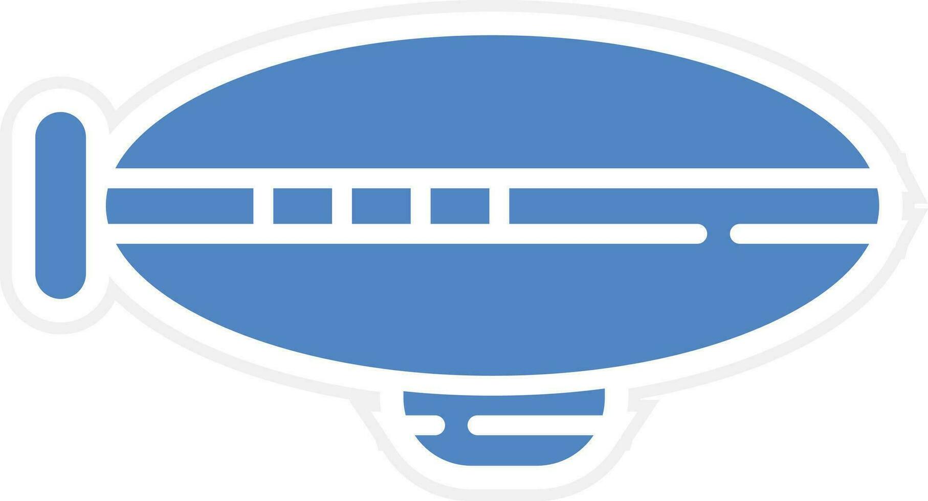 Zeppelin Vector Icon