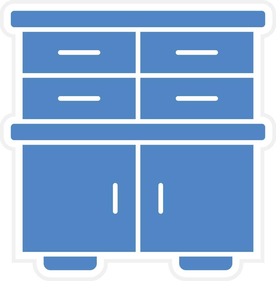 Cabinet Vector Icon