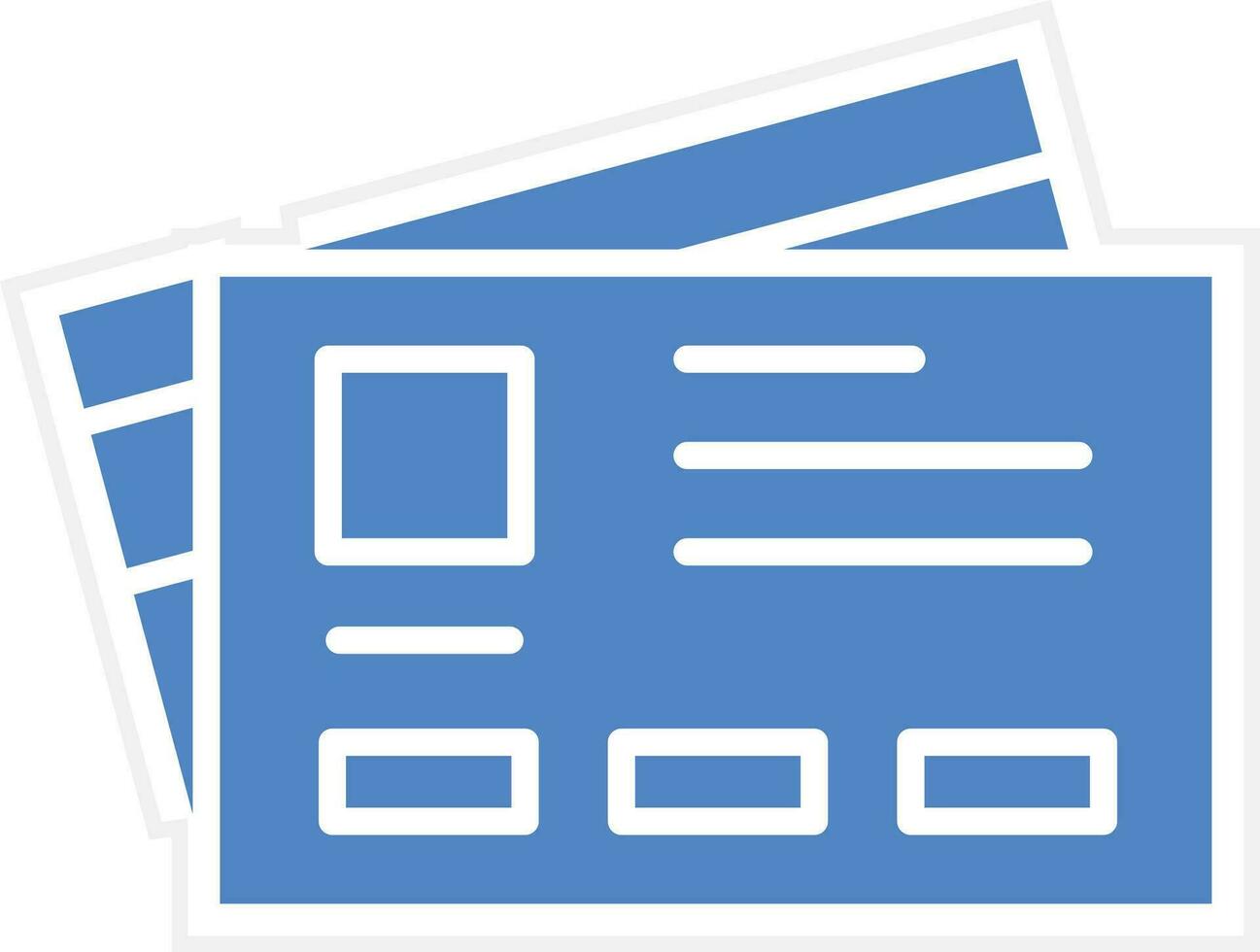 Cards Vector Icon