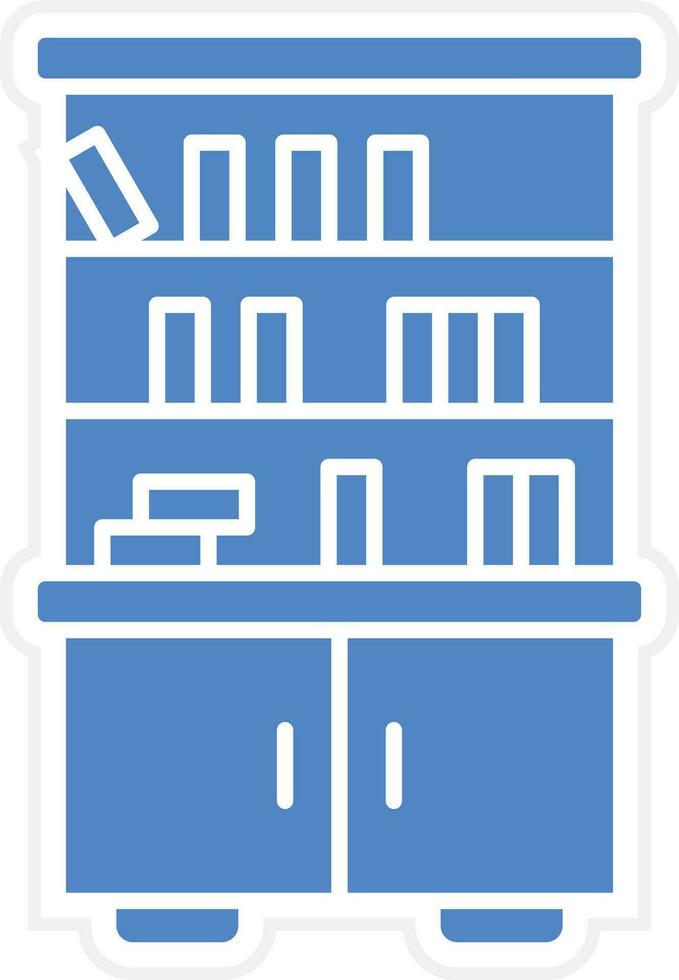 Book Case Vector Icon