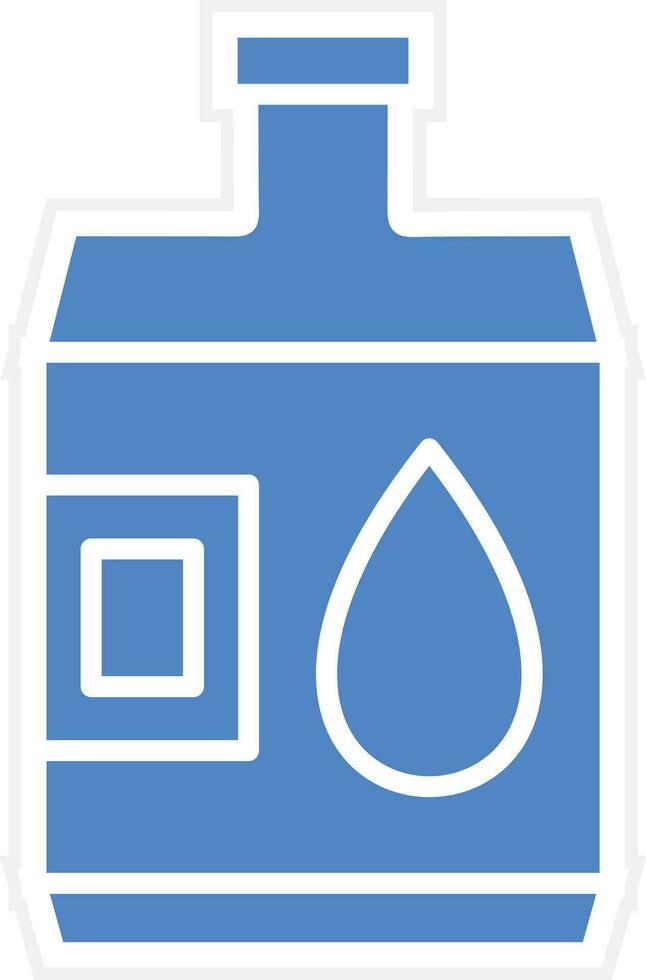 Water Canteen Vector Icon