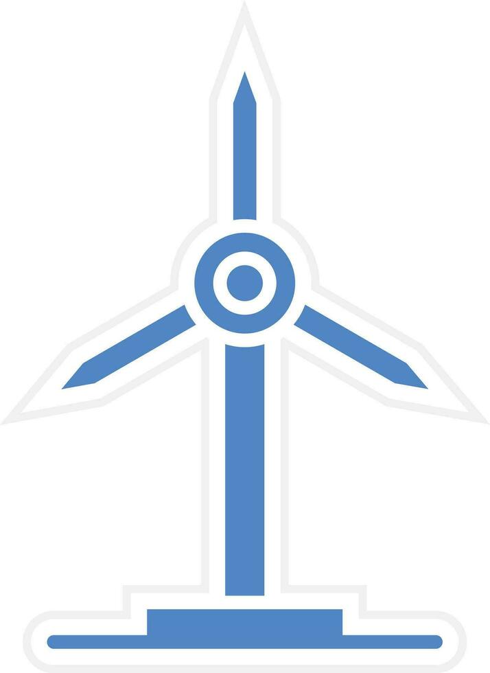 Windmill Vector Icon
