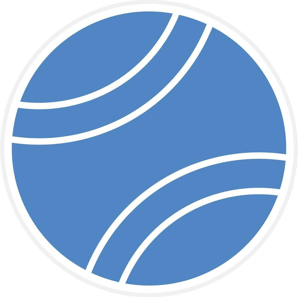 Tennis Ball Vector Icon