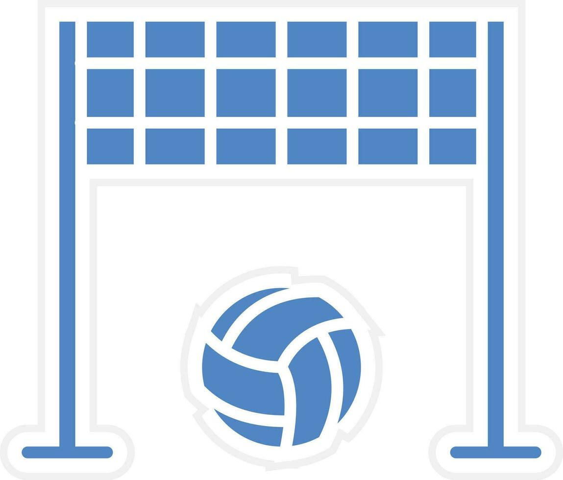 Volleyball Net Vector Icon