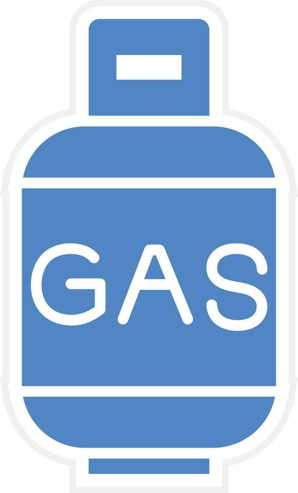 Gas Cylinders Vector Icon