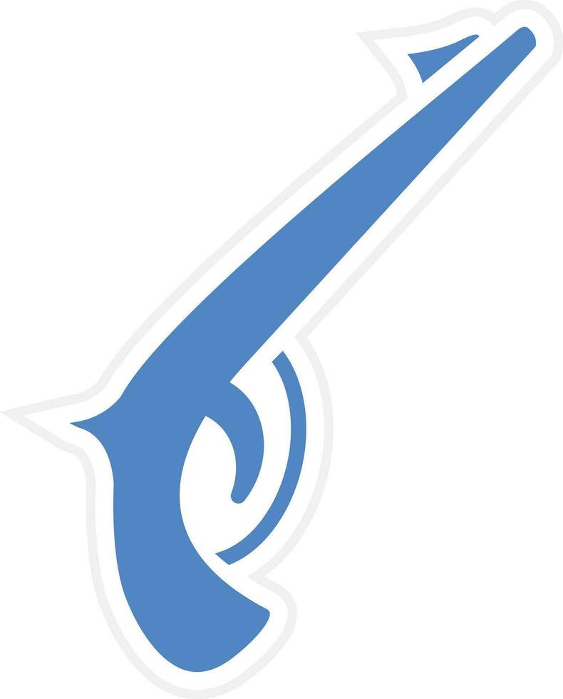 Pirate Gun Vector Icon